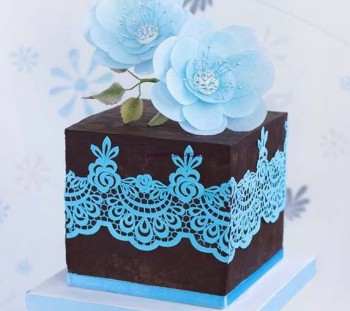 Cake Flower Lace mat
