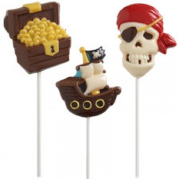Пираты форма для шокладных конфет и леденцов на палочке