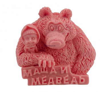 Маша и Медведь силиконовый молд