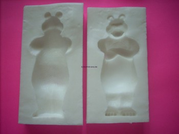 Медведь 3D молд для мастики