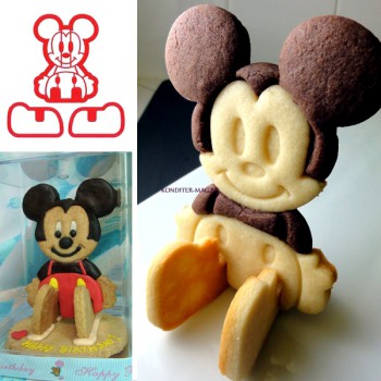 Формочка для печенья 3D Микки Маус