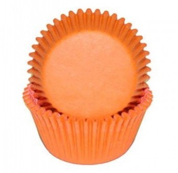 Бумажная форма для выпечки маффинов Оранж