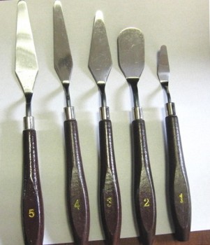 Мастихины набор из 5 кондитерских шпателей