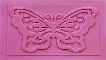 Бабочка силиконовая текстура